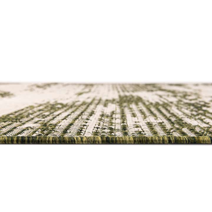 2' 7 x 10' Easy-Clean Modern Indoor / Outdoor Runner Rug