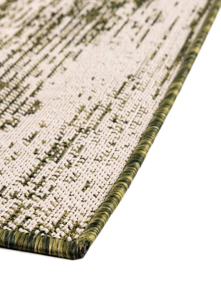 Detail image of 2' x 6' Easy-Clean Modern Indoor / Outdoor Runner Rug