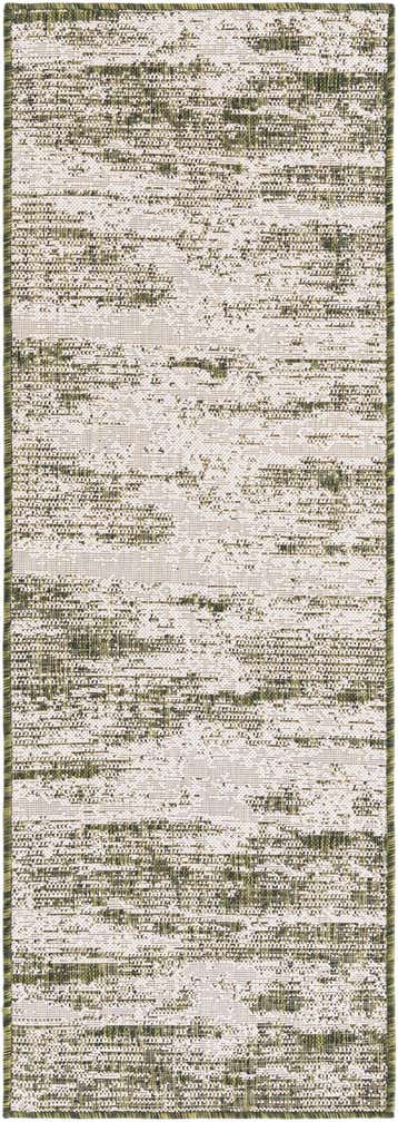 2' x 6' Easy-Clean Modern Indoor / Outdoor Runner Rug