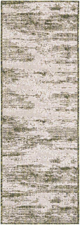 Detail image of 2' x 6' Easy-Clean Modern Indoor / Outdoor Runner Rug