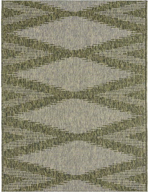 Detail image of 3' 3 x 14' Easy-Clean Modern Indoor / Outdoor Runner Rug