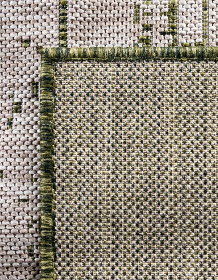 Detail image of 2' x 6' Easy-Clean Modern Indoor / Outdoor Runner Rug