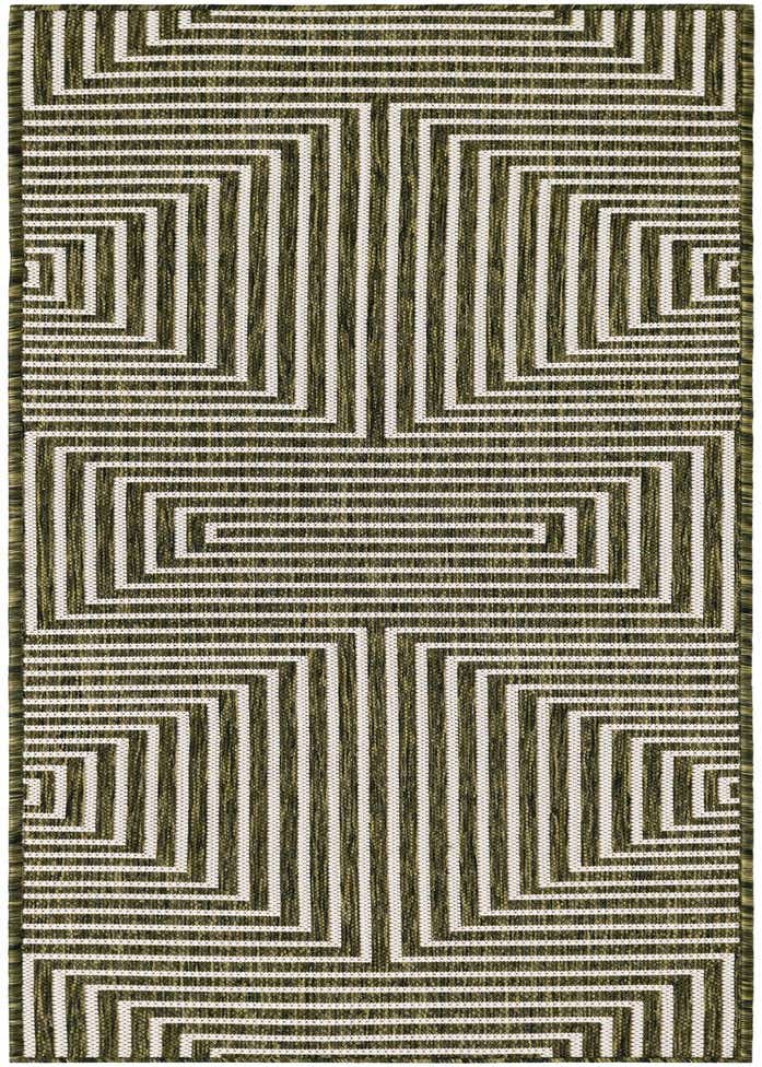 2' x 6' Easy-Clean Modern Indoor / Outdoor Runner Rug