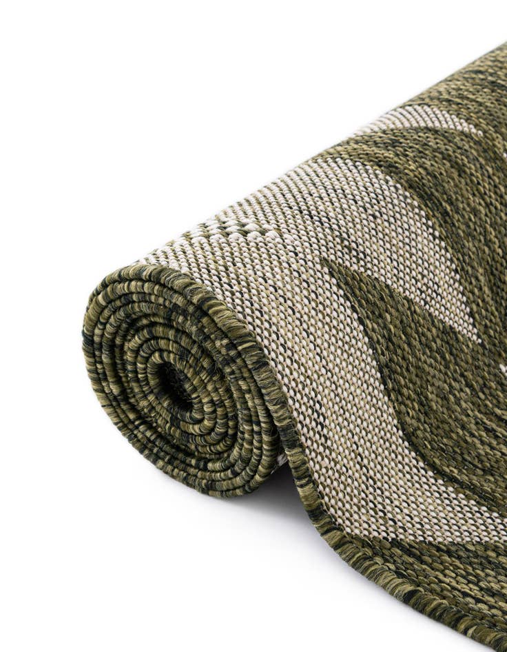 Detail image of 2' x 8'  Washable Modern Indoor / Outdoor Runner Rug