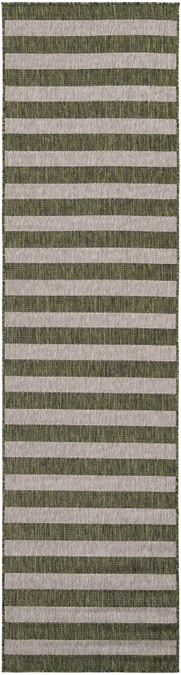 Detail image of 2' 7 x 10' Easy-Clean Ribbon Indoor / Outdoor Runner Rug