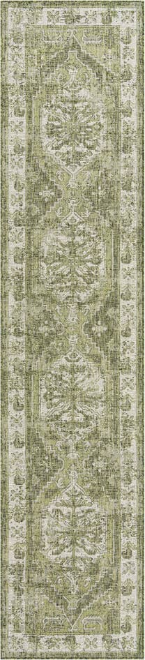 Detail image of 2' 7 x 12' Easy-Clean Traditional Indoor / Outdoor Runner Rug