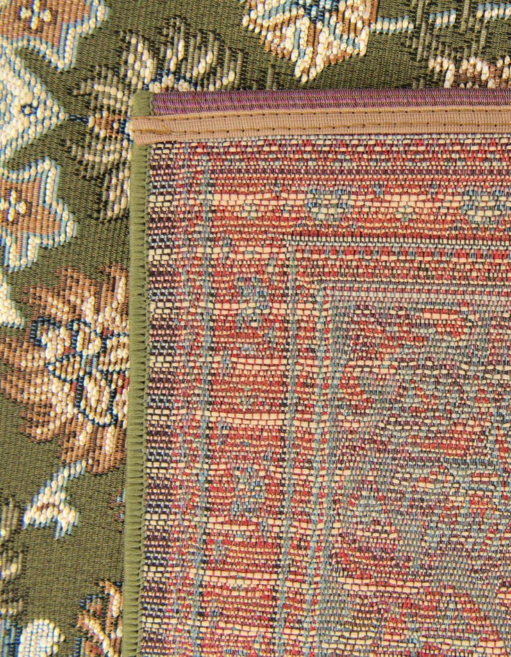 Detail image of 2' x 8'  Washable Traditional Indoor / Outdoor Runner Rug