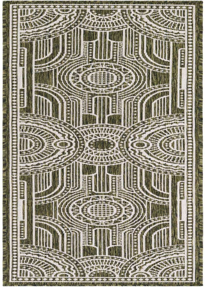 2' x 6' Easy-Clean Traditional Indoor / Outdoor Runner Rug