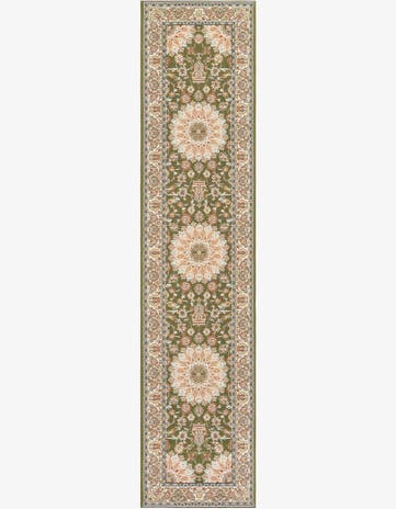 2' 7 x 12' Easy-Clean Traditional Indoor / Outdoor Runner Rug