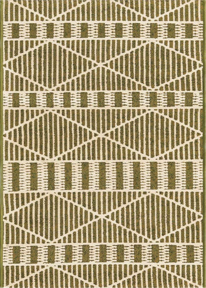 2' x 6' Easy-Clean Trellis Indoor / Outdoor Runner Rug