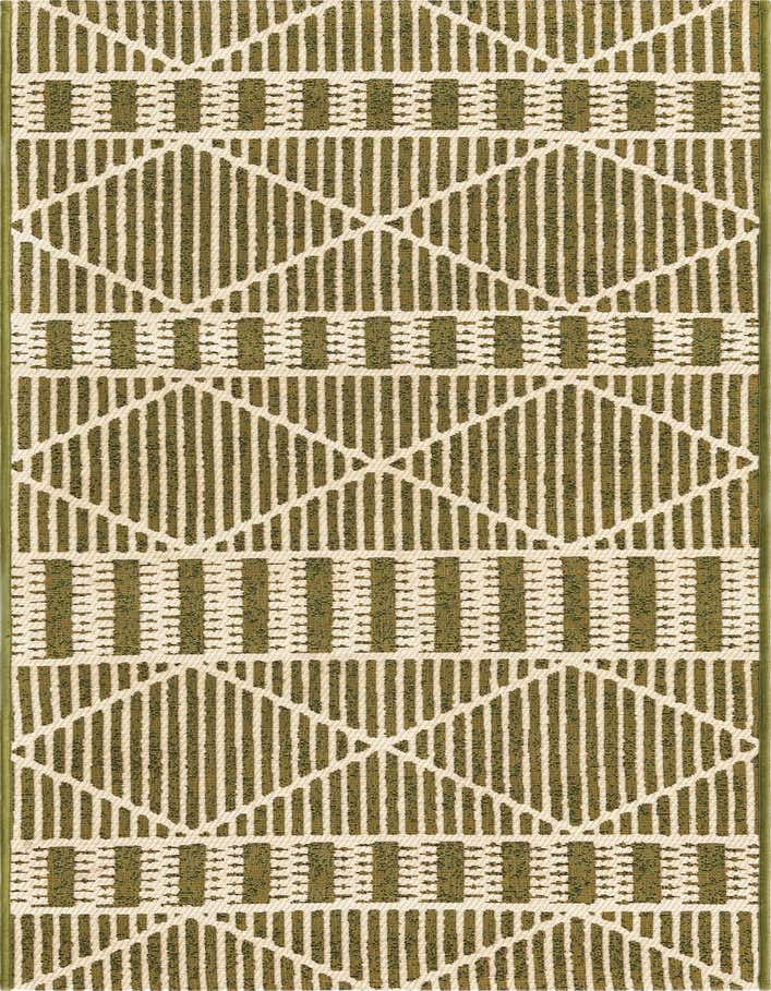 2' x 6' Easy-Clean Trellis Indoor / Outdoor Runner Rug