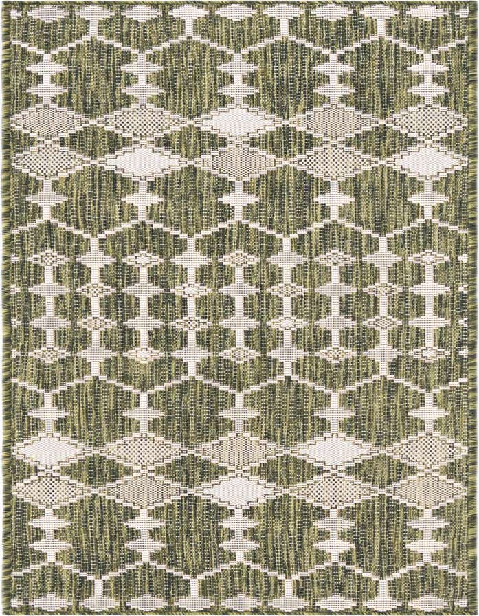 2' x 6' Easy-Clean Trellis Indoor / Outdoor Runner Rug