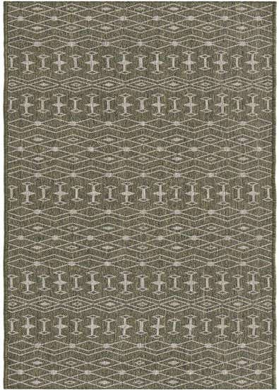 2' 7 x 13' Easy-Clean Trellis Indoor / Outdoor Runner Rug