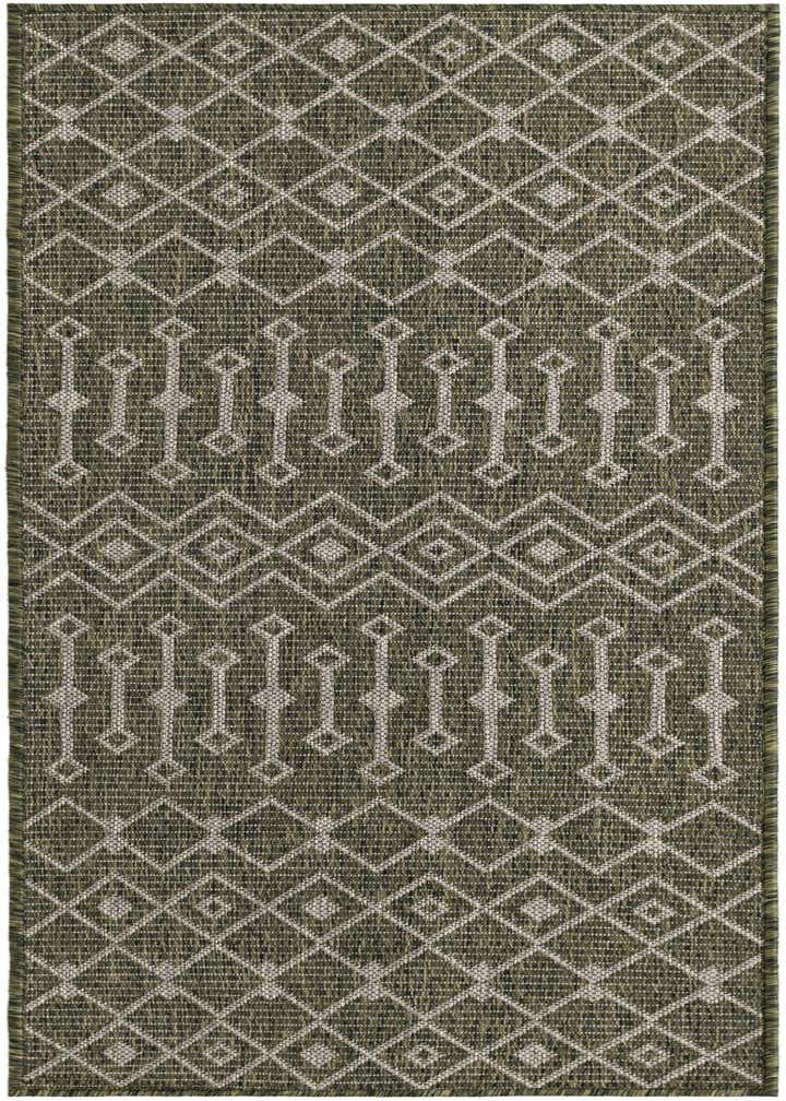 2' x 5' Easy-Clean Trellis Indoor / Outdoor Runner Rug
