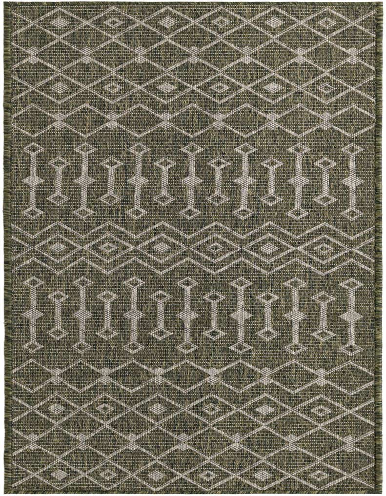 2' x 5' Easy-Clean Trellis Indoor / Outdoor Runner Rug