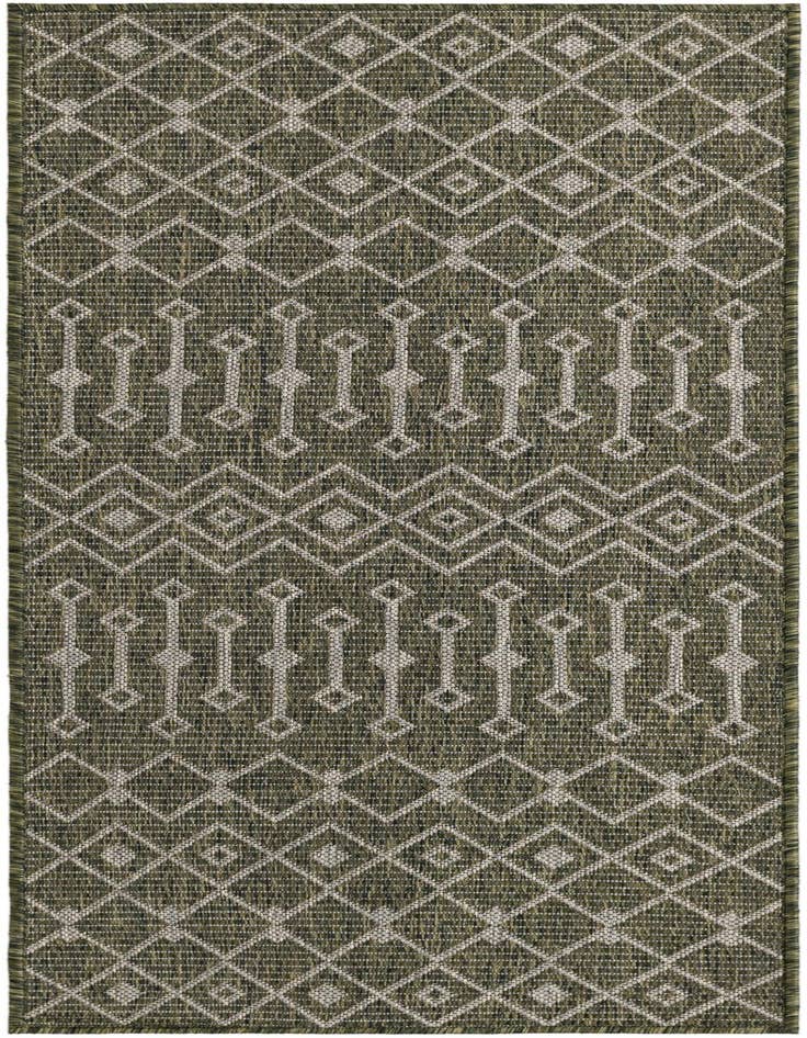 Detail image of 2' x 5' Easy-Clean Trellis Indoor / Outdoor Runner Rug