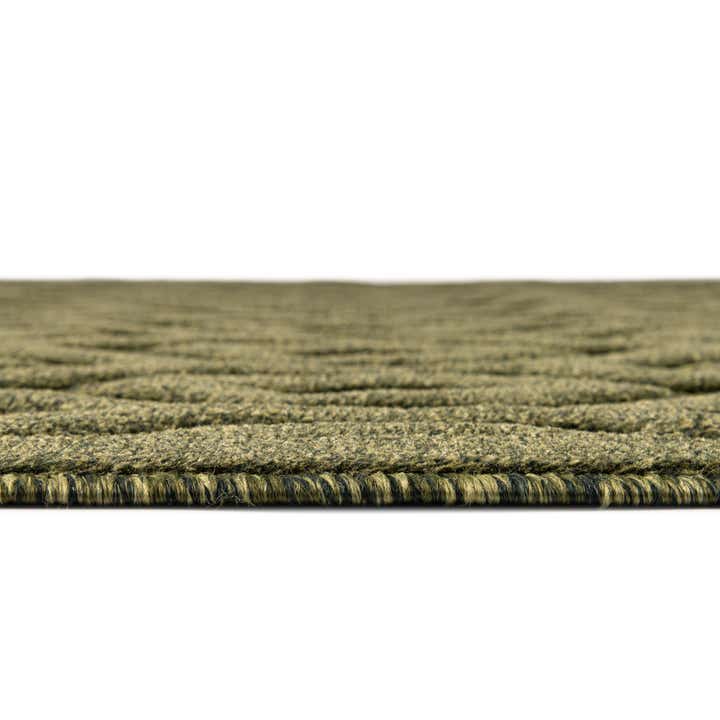 2' x 8' Easy-Clean Trellis Textured Indoor / Outdoor Runner Rug