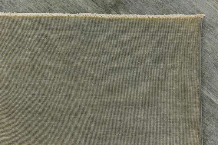 5' x 9' 9 Hand Knotted Over-Dyed Ziegler Runner Rug