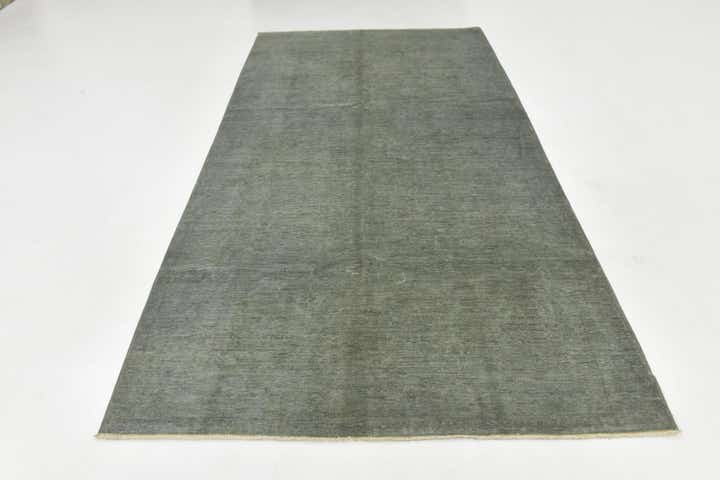 5' x 9' 9 Hand Knotted Over-Dyed Ziegler Runner Rug