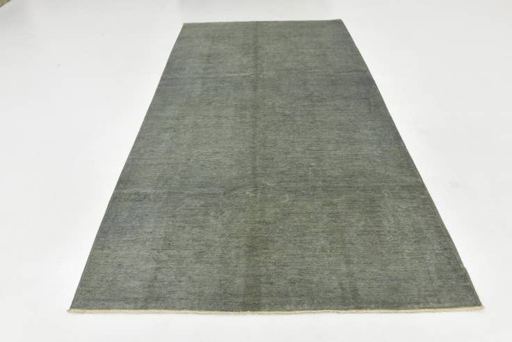 Detail image of 5' x 9' 9 Hand Knotted Over-Dyed Ziegler Runner Rug