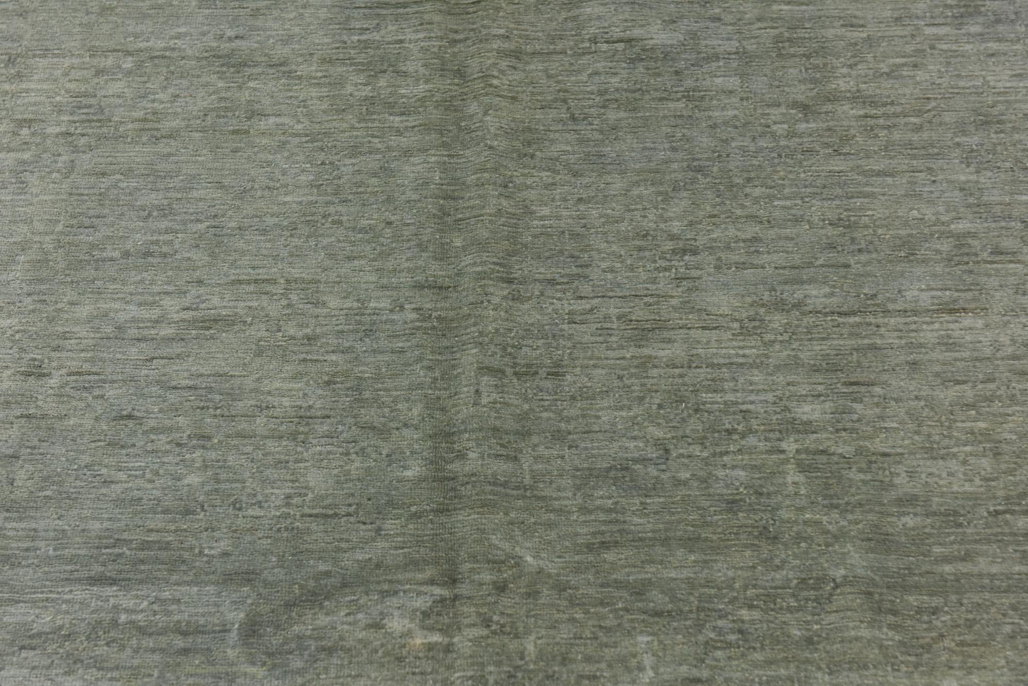 5' x 9' 9 Hand Knotted Over-Dyed Ziegler Runner Rug