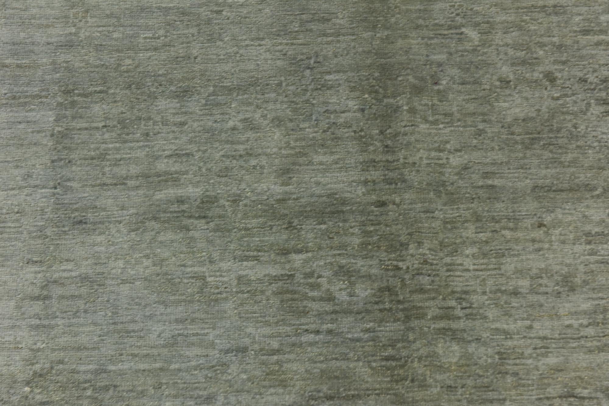 5' x 9' 9 Hand Knotted Over-Dyed Ziegler Runner Rug