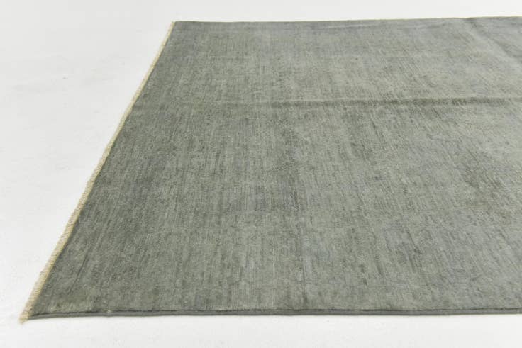 Detail image of 5' x 9' 9 Hand Knotted Over-Dyed Ziegler Runner Rug
