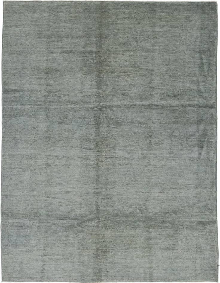 Detail image of 5' x 9' 9 Hand Knotted Over-Dyed Ziegler Runner Rug