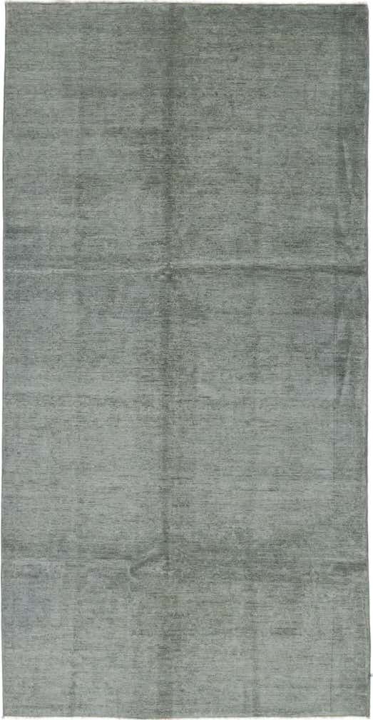 5' x 9' 9 Hand Knotted Over-Dyed Ziegler Runner Rug