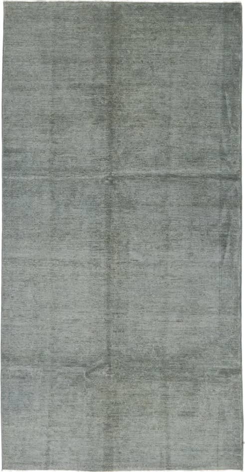 Detail image of 5' x 9' 9 Hand Knotted Over-Dyed Ziegler Runner Rug