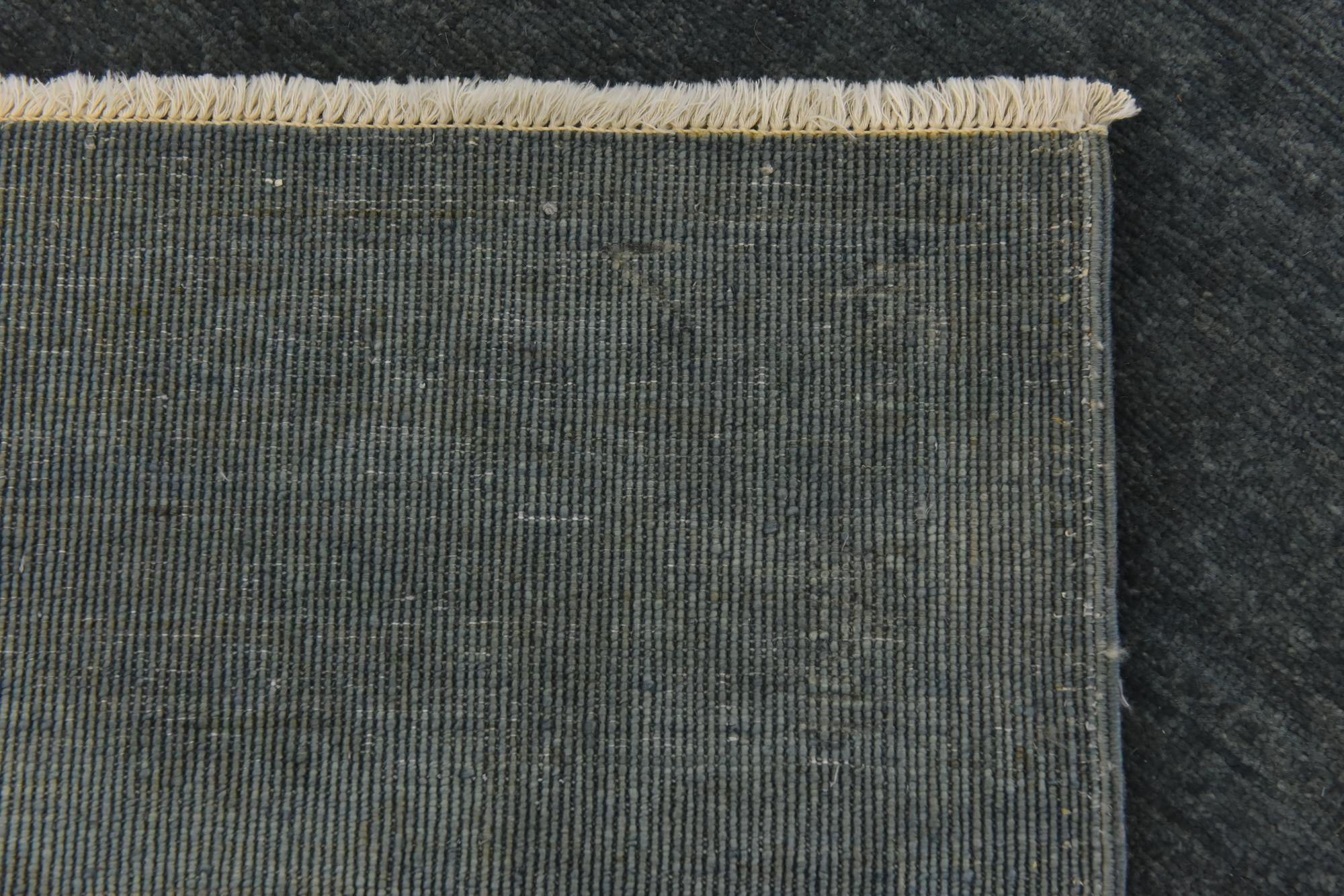 2' 7 x 9' 7 Hand Knotted Over-Dyed Ziegler Runner Rug