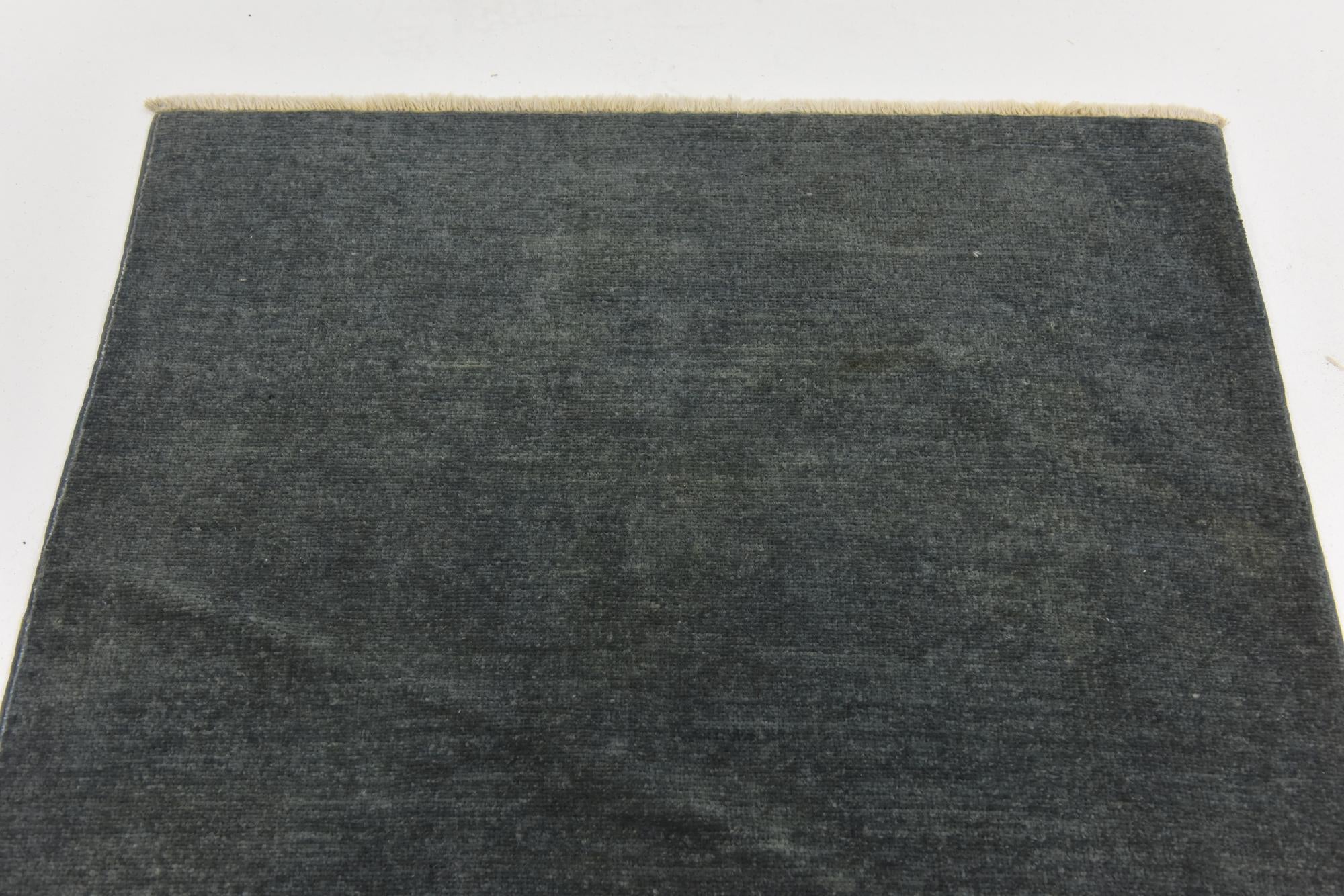 2' 7 x 9' 7 Hand Knotted Over-Dyed Ziegler Runner Rug
