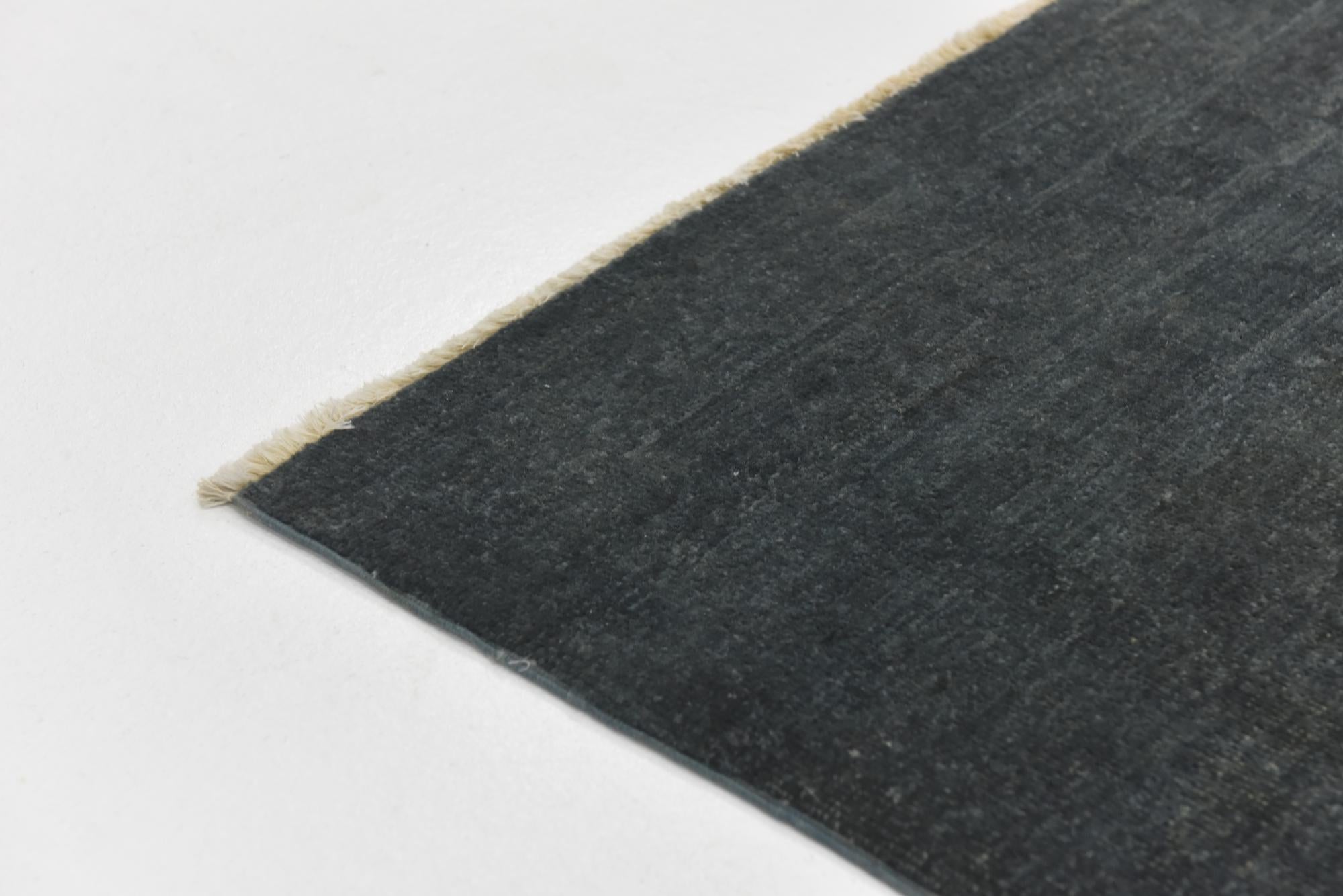 2' 7 x 9' 7 Hand Knotted Over-Dyed Ziegler Runner Rug