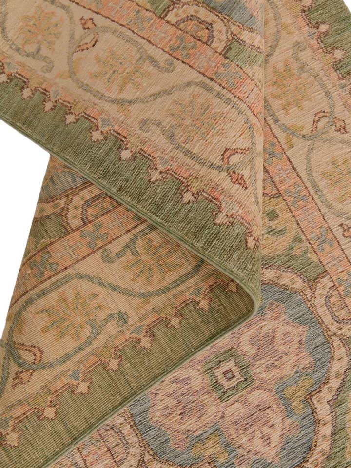 2' 11 x 11' 5 Hand Knotted Pershawar Ziegler Runner Rug