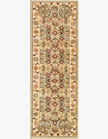 Green Pioneer Runner Rug