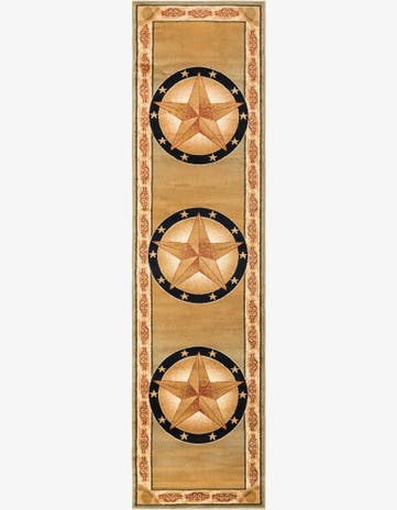 Green Pioneer Runner Rug