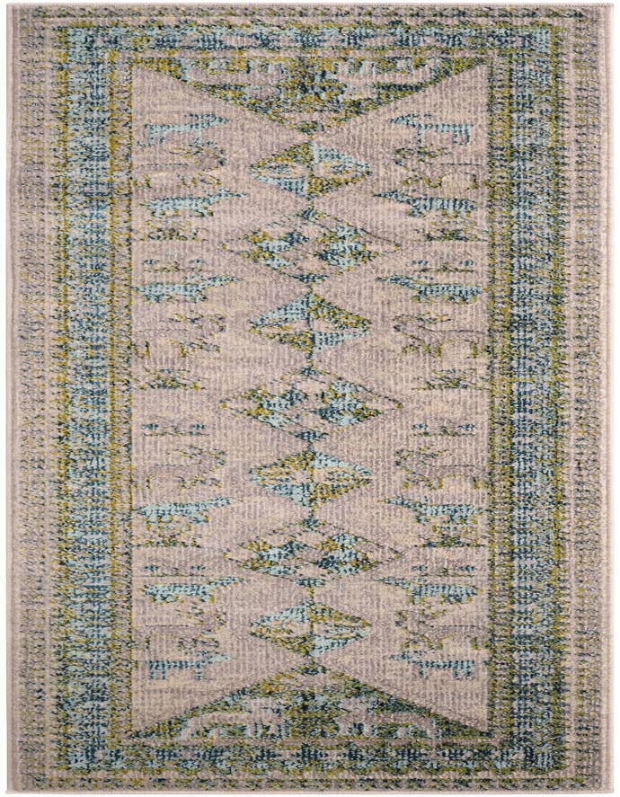 Detail image of 2' x 6' Washable Santa Fe Runner Rug
