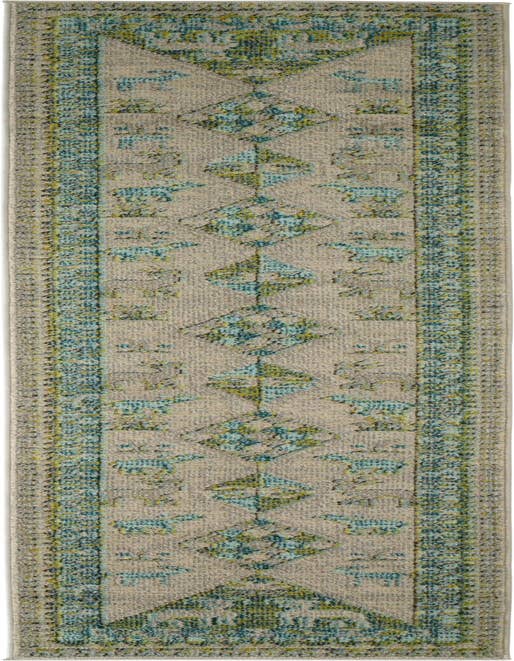 Detail image of 2' x 8' Washable Santa Fe Runner Rug