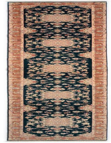 Detail image of 2' 8 x 15' 8 Tabriz Runner Rug