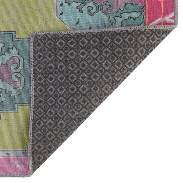 Detail image of 2' 6 x 12' Washable Timeless Runner Rug