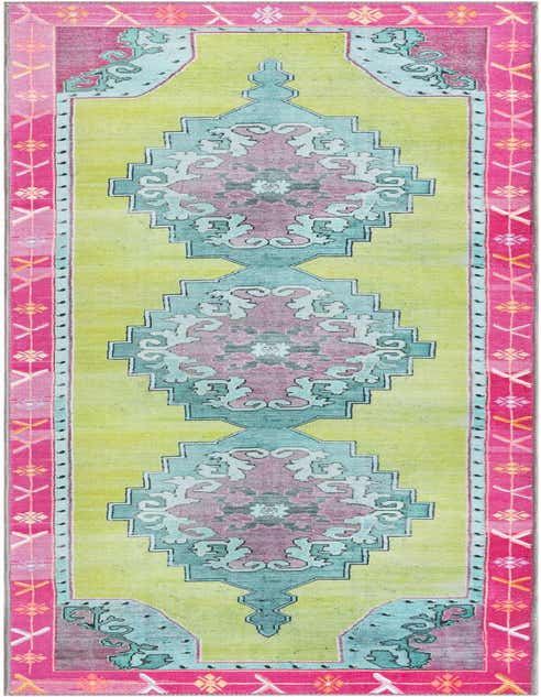 2' 6 x 10' Washable Timeless Runner Rug