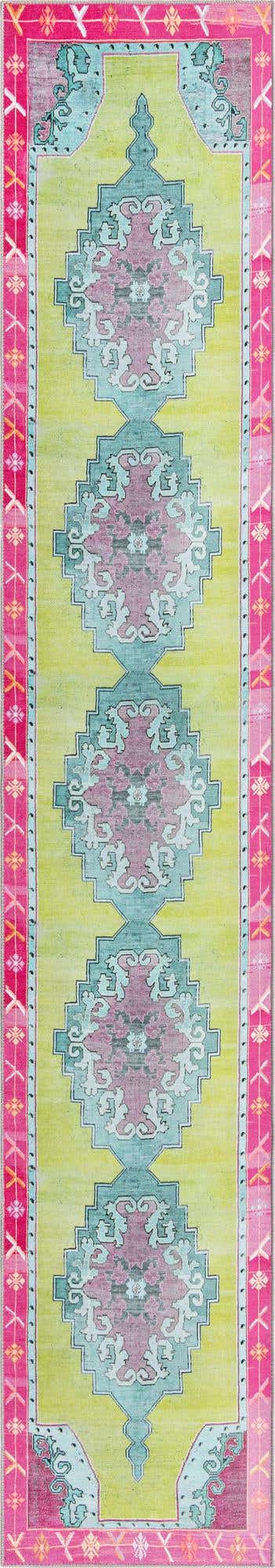 2' 6 x 14' Washable Timeless Runner Rug