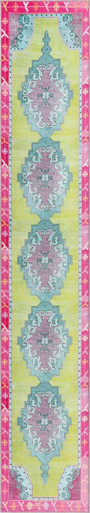2' 6 x 14' Washable Timeless Runner Rug
