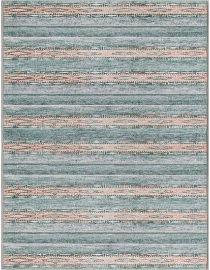 Detail image of 2' 6 x 12' Washable Timeless Runner Rug