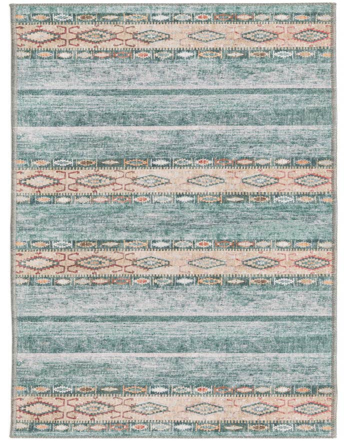 Detail image of 2' x 6' Washable Timeless Runner Rug