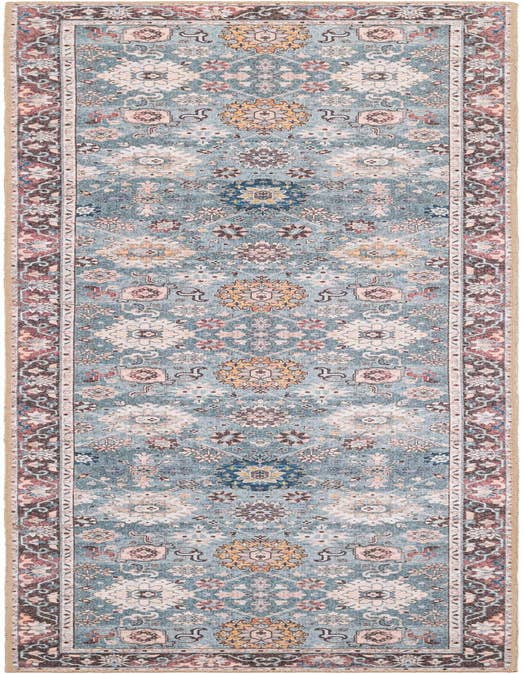 Detail image of 2' 7 x 10' Washable Timeless Runner Rug