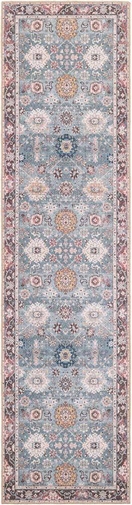 2' 7 x 10' Washable Timeless Runner Rug