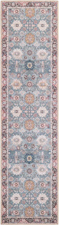 Detail image of 2' 7 x 10' Washable Timeless Runner Rug