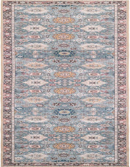 Detail image of 2' 7 x 12' Washable Timeless Runner Rug