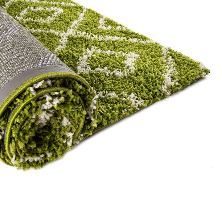 2' x 8' Trellis Shag Runner Rug